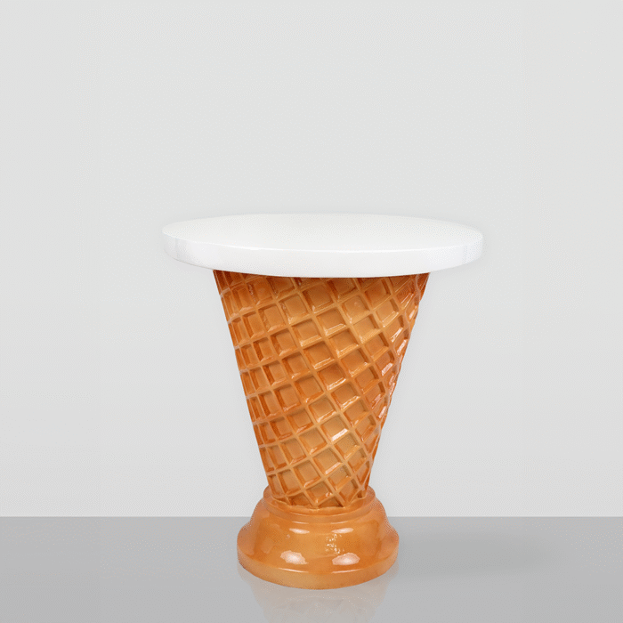 Waffeltisch für Eisdiele