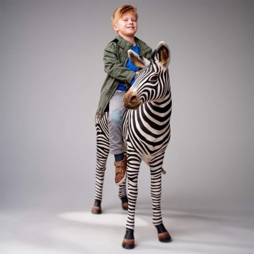 Figura 3D zebra naturalnej wielkości