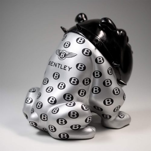 Exklusive Silberne Bulldogge-Figur Bentley – Avella 22