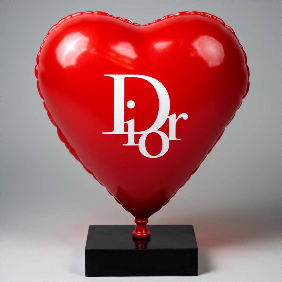 Dekorative Ballonherz-Figur H-55 – Bild 6