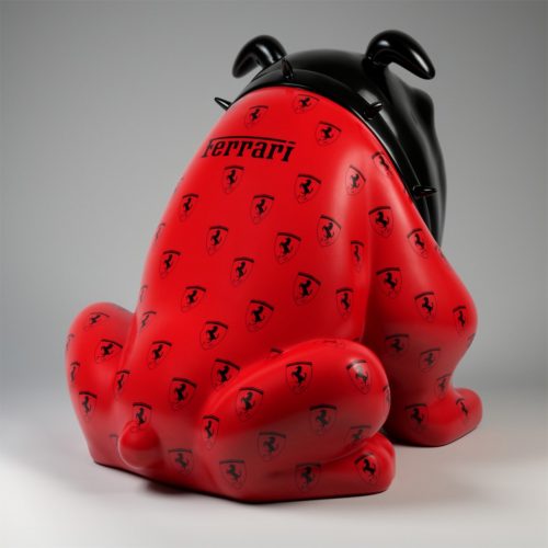 Exklusive Bulldogge-Figur Avella – Ferrari