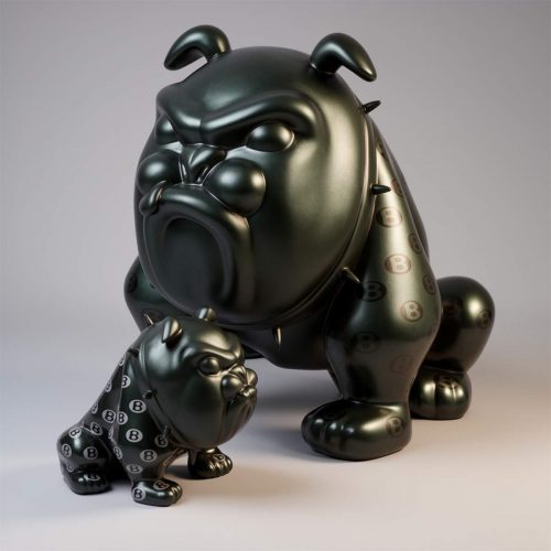 Exklusive Bulldogge-Figur Avella – Bentley