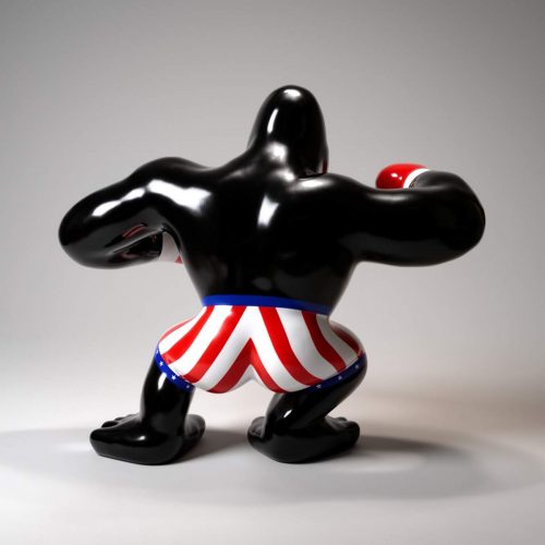 Große Gorilla Boxer Figur - Rocky