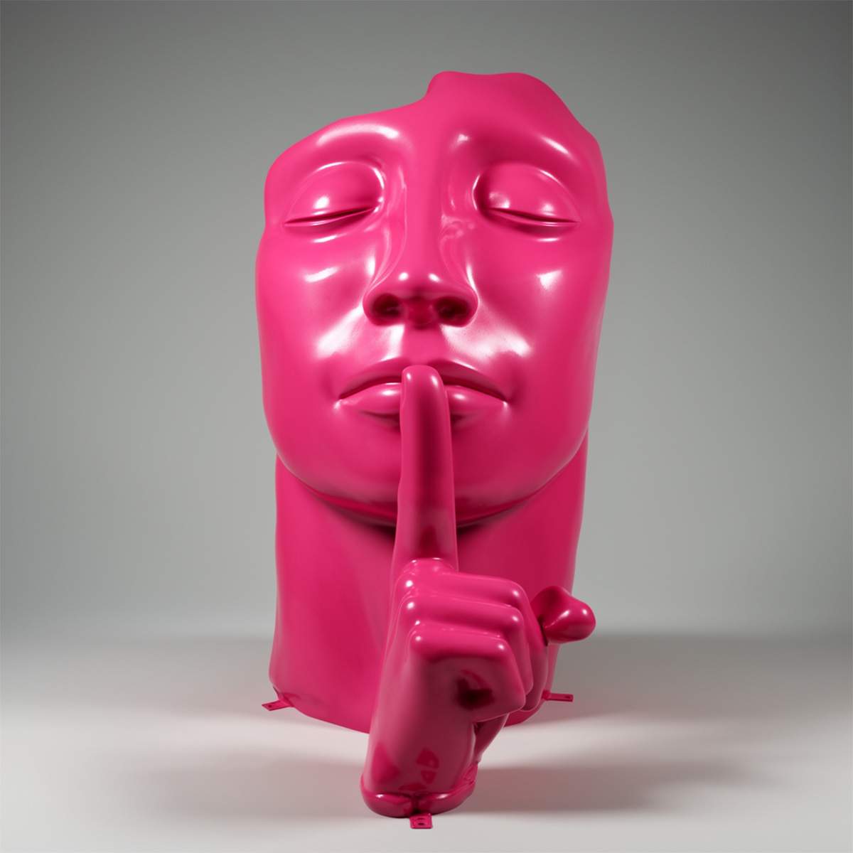 Maske mit Finger - Farben – Bild 8
