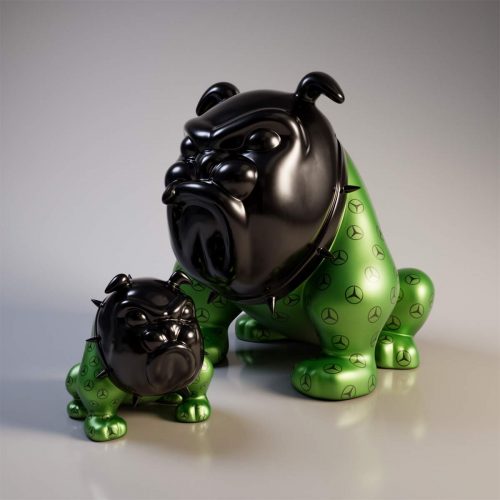 Exklusive Bulldog-Figur Avella - AMG
