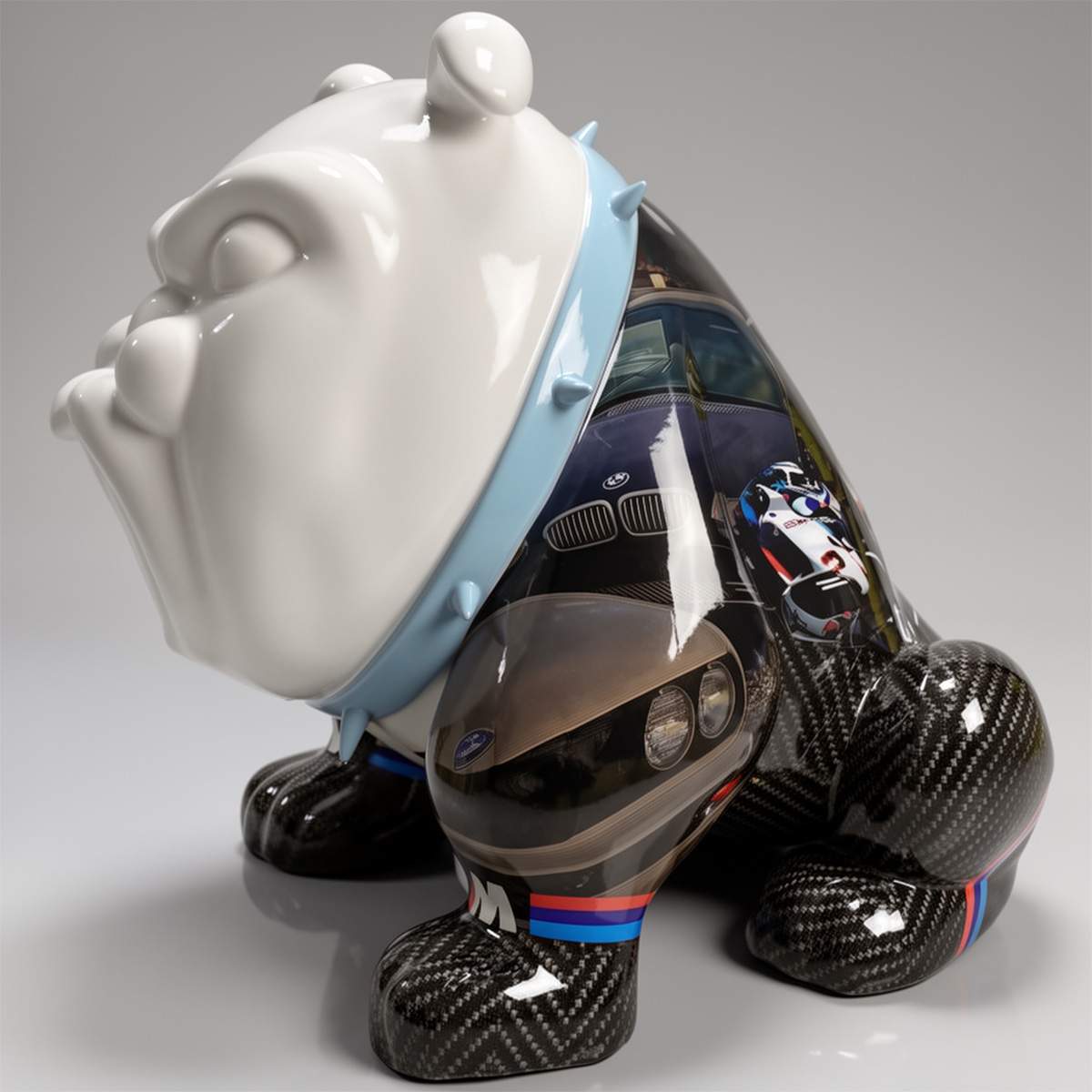 Bulldoggenhund Avella 55 cm - BMW – Bild 2