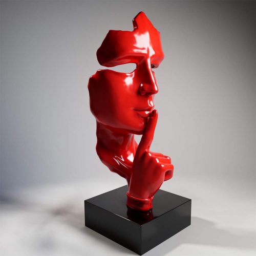 Große Basis-Maske Rot