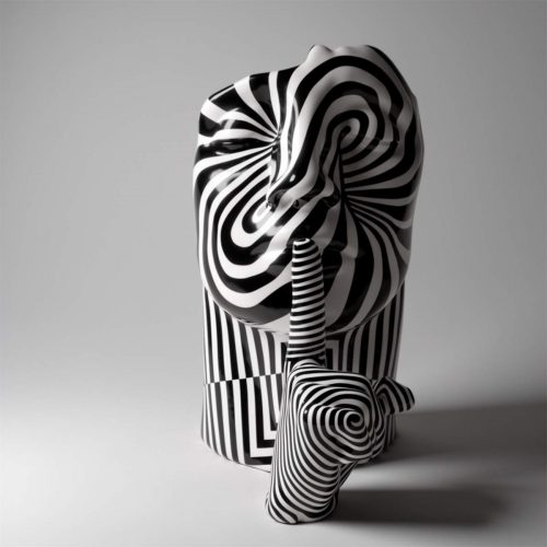 Maske mit Finger - Hypnose
