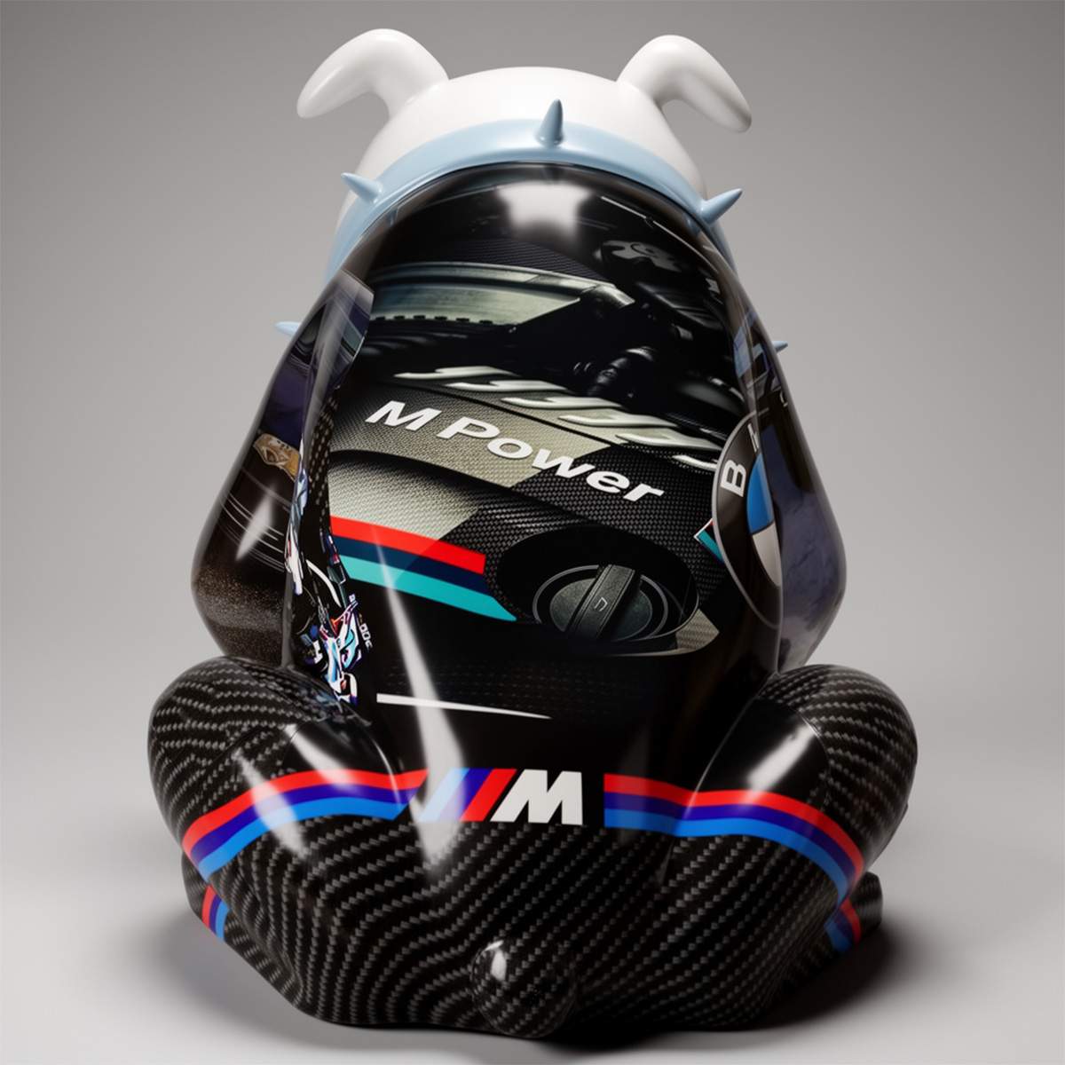 Bulldoggenhund Avella 55 cm - BMW – Bild 3