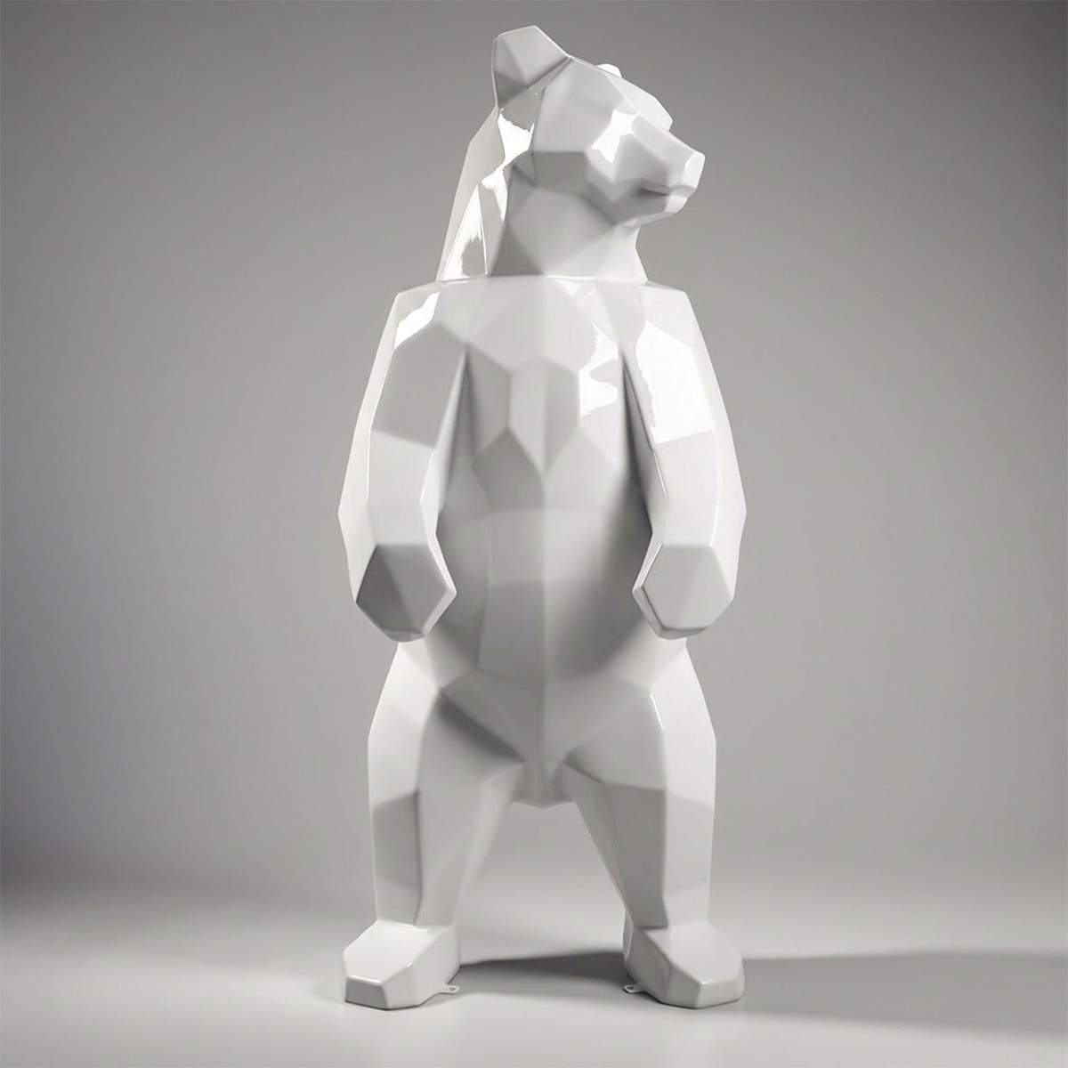 Große geometrische Bärenfigur – Bild 4