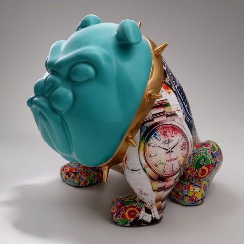 Bulldog Avella 55cm Hund - Rolex