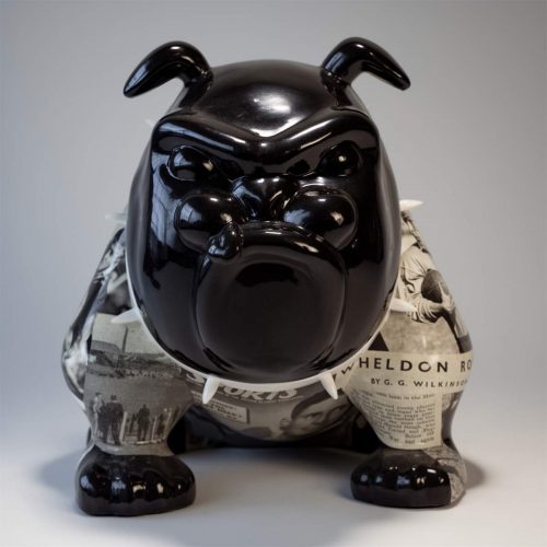Bulldogge Avella Hund 55cm - Rugby