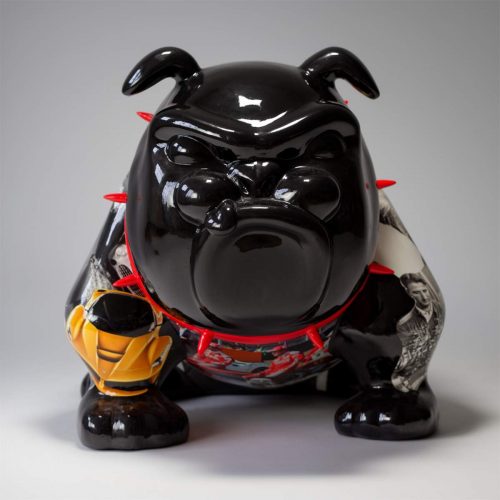 Bulldog Avella 55 cm Hund - Ferrari