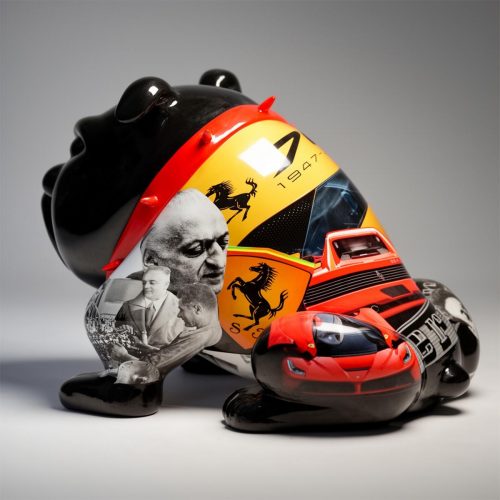 Bulldog Avella 55 cm Hund - Ferrari