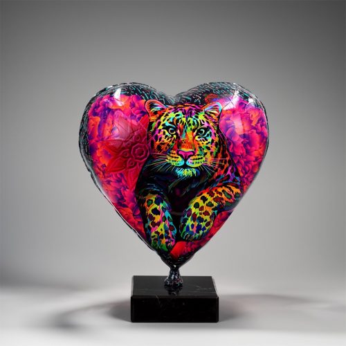 Dekorative Figur Herzförmiger Ballon