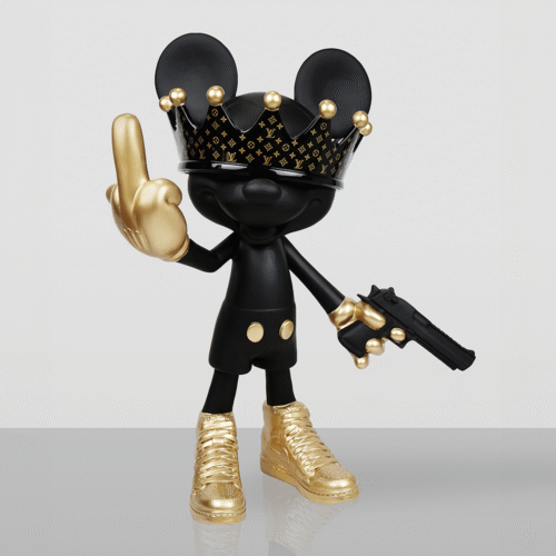 Dekorative Figur – Bad Boy Maus