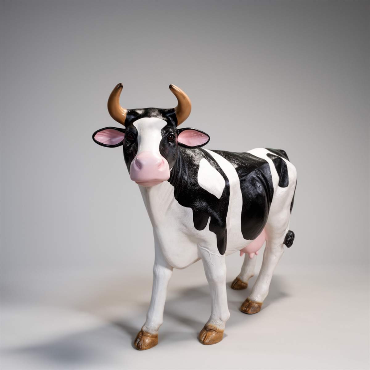 Werbe Kuh Lebensgroß Figur