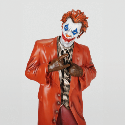 Dekorative Figur – Oranger Joker