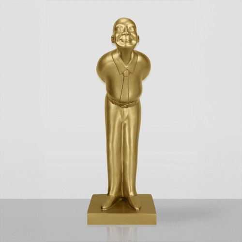 Dekorative Figur – Welcome Guest Gold