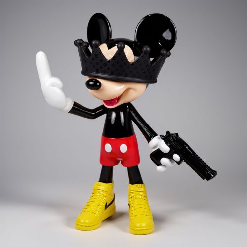 Dekorative Figur – Bad Boy Maus – Natur