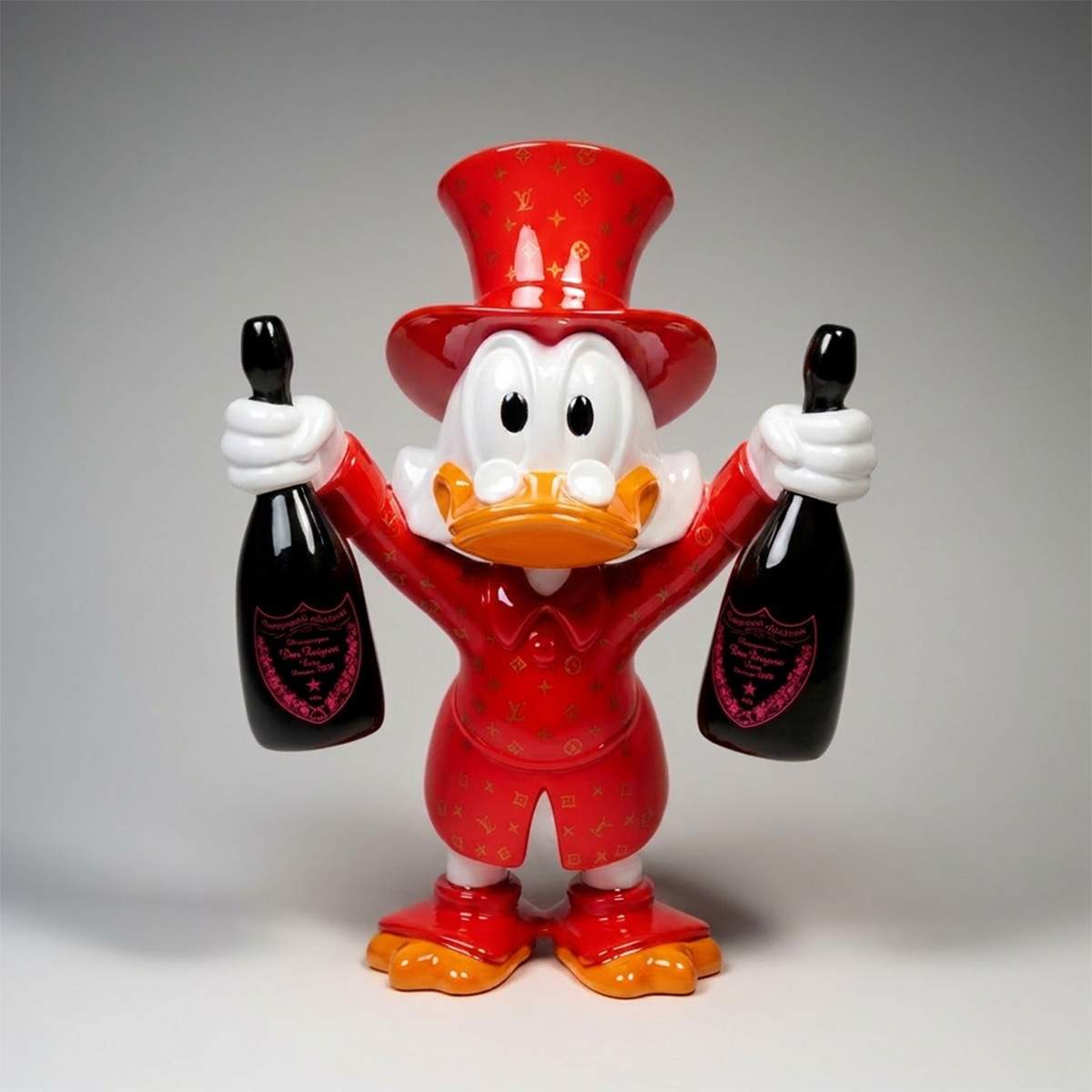 Dekorative Figur – Mini Dagobert Duck – Bild 4
