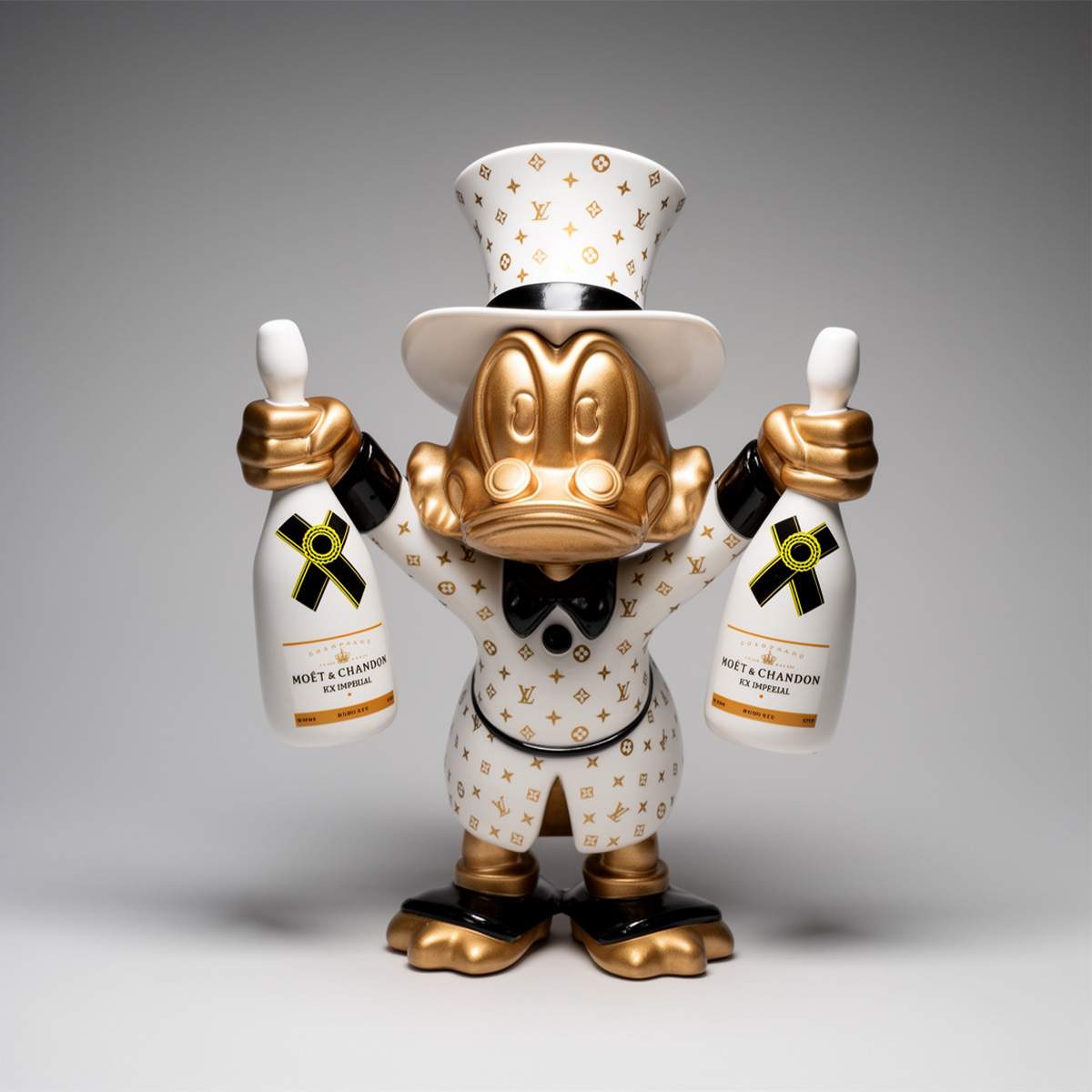 Dekorative Figur – Mini Dagobert Duck – Bild 2