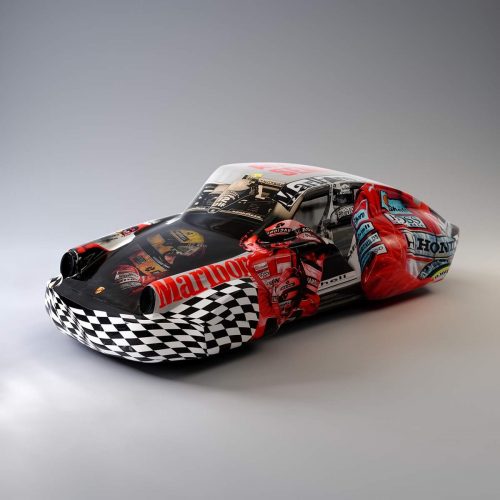 Auto-Modell 911 - Vollfolierung AS