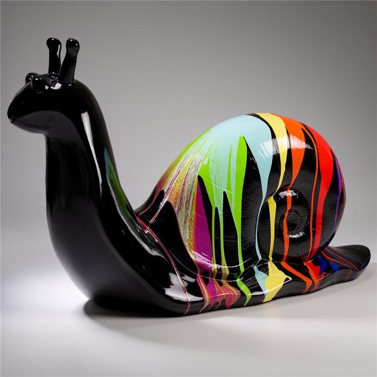Dekorative Figur Großer Schnecke - Trash