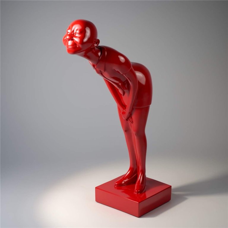 Dekorative Figur – Frau Welcome Guest
