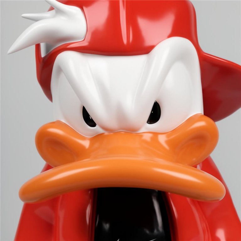 Große Bad-Boy-Ente Figur
