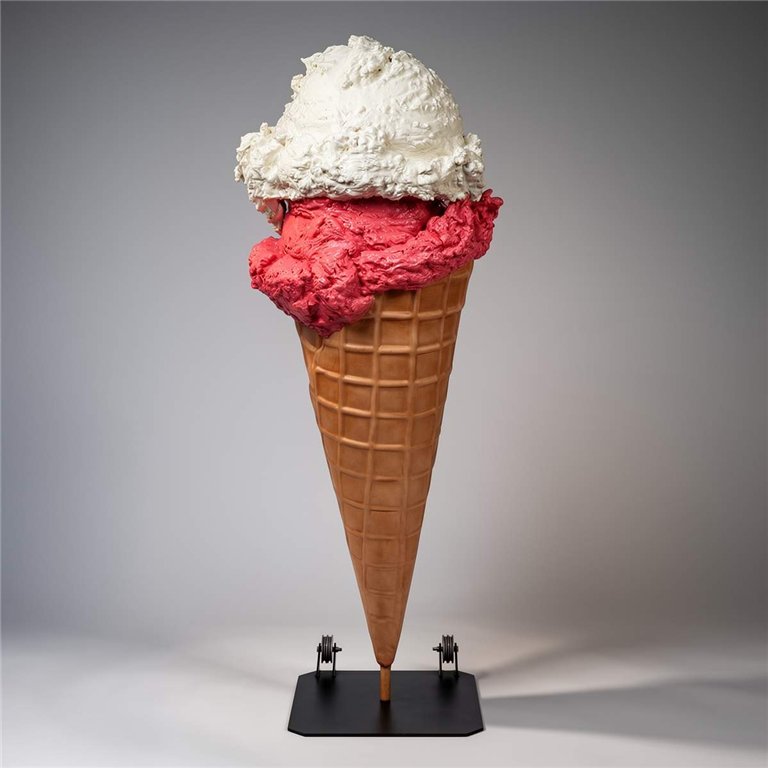 Werbe-Eis Gelato – Doppelversion