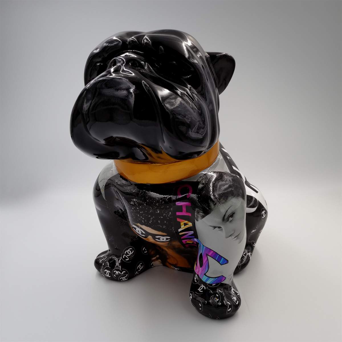 Bulldog Angelo 60 cm Hund - Coco