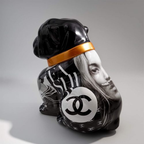 Bulldog Angelo 60 cm Hund - Coco