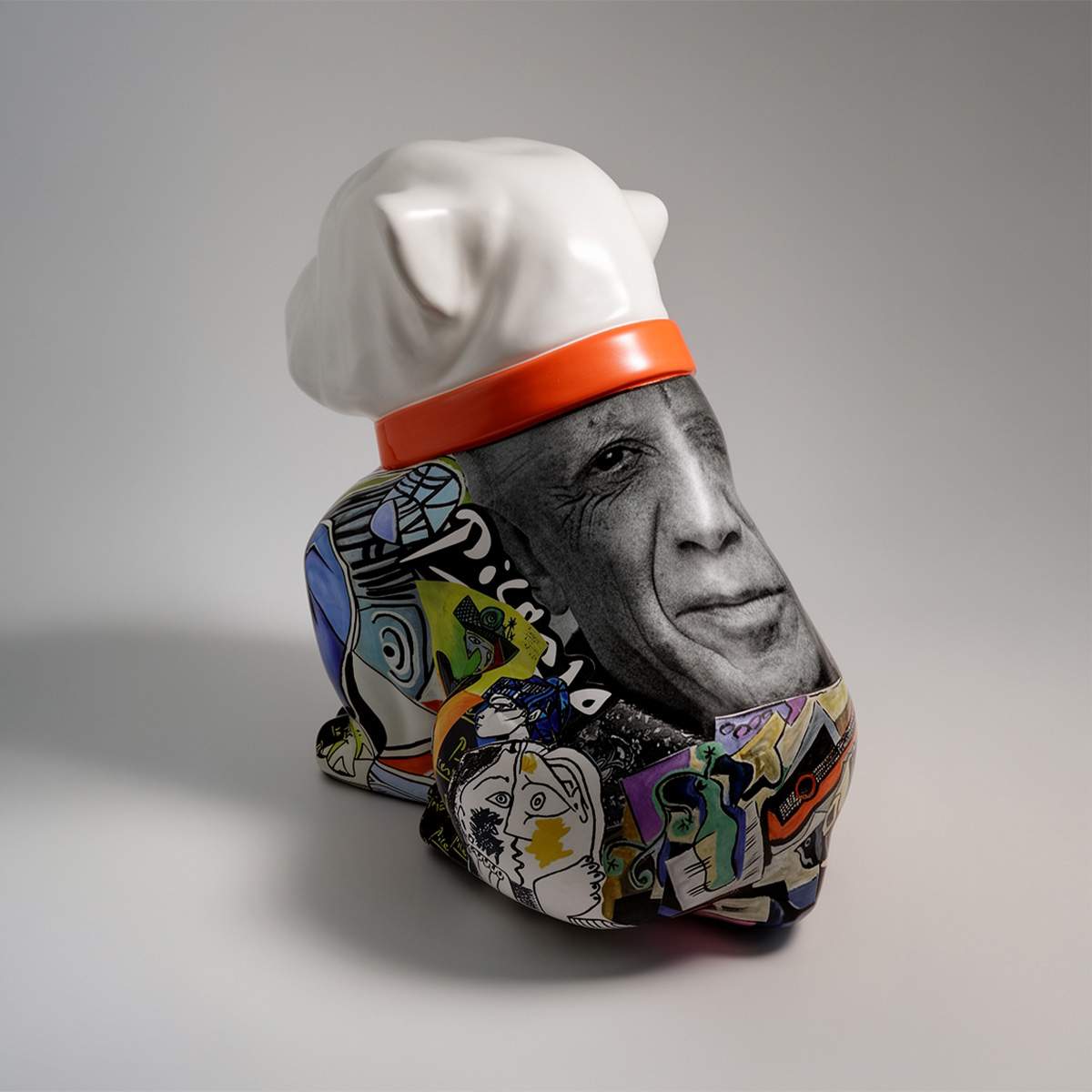 Dekorative Figur Bulldog Angelo Picasso – Bild 2