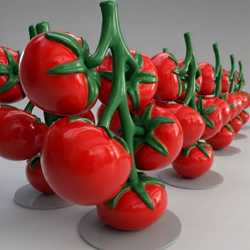 Tomaten Glasfaser Gemüse Werbefigur