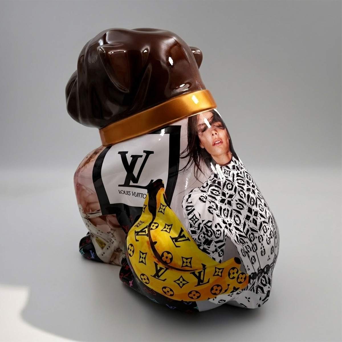 Dekorative Figur Bulldog Angelo LV – Bild 2