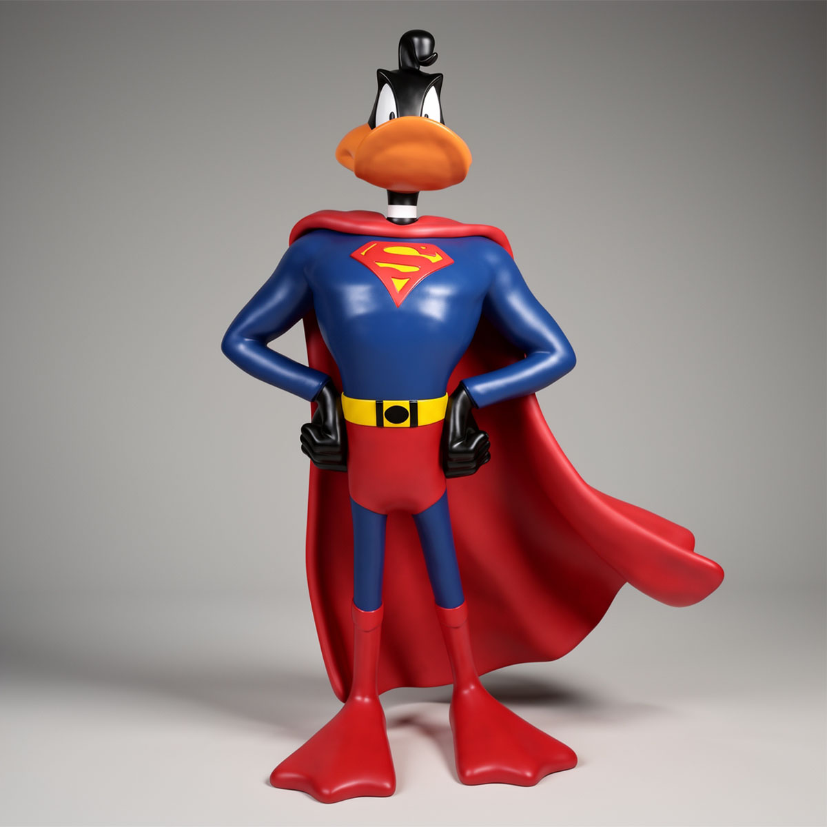 Dekorative Figur Daffy Superman – Bild 3
