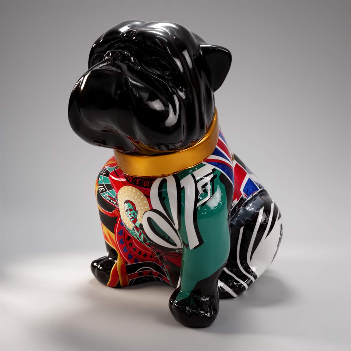 Dekorative Figur Bulldog Angelo James Bond