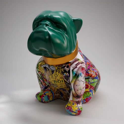 Bulldog Angelo 60 cm Hund - Rolex