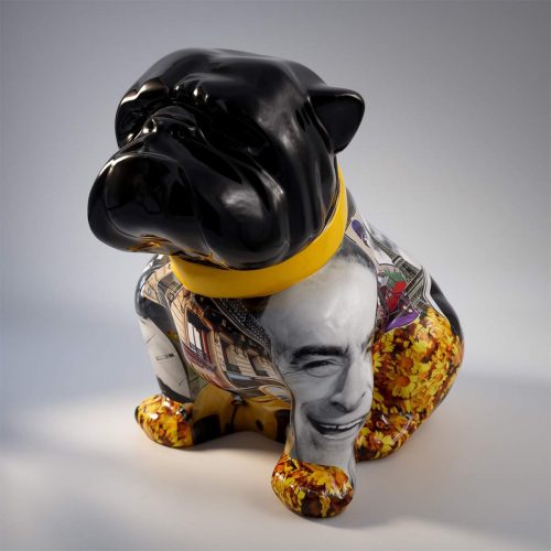 Bulldog Angelo 60 cm Hund - Paris
