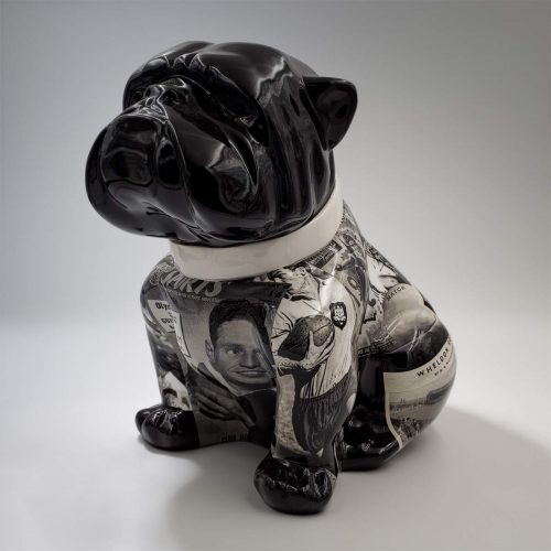 Bulldog Angelo 60 cm Hund - Rugby